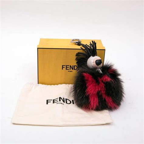 fake fendi karlito keychain|Fendi Fur Karlito Keychain .